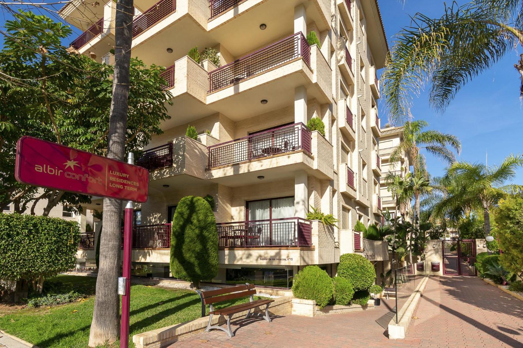 Apartamentos Albir Confort - Avenida 1 Dorm El Albir Buitenkant foto
